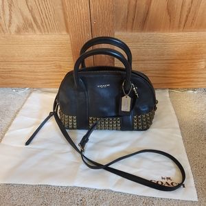 Coach bag Bleecker Mini Preston Satchel Studded